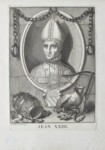 XXIII. János Baldassare Cossa antipápa, 1713. alkotó: Bernard Picart