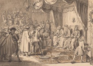 Házasság a portugál zsidóknál alkotó: Bernard Picart