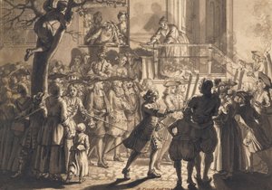 A Törvény vőlegényeinek felvonulása alkotó: Bernard Picart