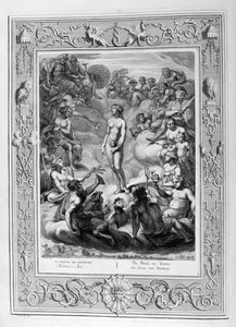 Pandoras-szelence, 1733 alkotó: Bernard Picart