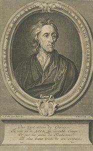 John Locke orvos és filozófus portréja 1632-1704, 1721. alkotó: Bernard Picart