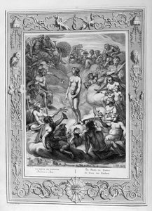Pandora szelencéje, 1730 alkotó: Bernard Picart