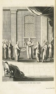 Az elsőszülött fiú megváltása, 1735-1739 alkotó: Bernard Picart