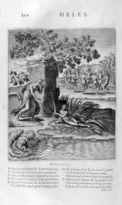 Meles folyó, 1615 alkotó: Bernard Picart
