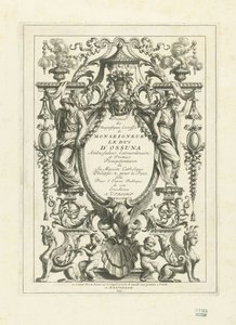 Címlap Osuna hercegének 1713-as díszhintójáról készült lemezsorozathoz alkotó: Bernard Picart