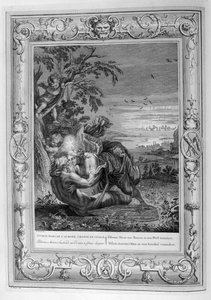 Titon és Aurora (metszet) alkotó: Bernard Picart
