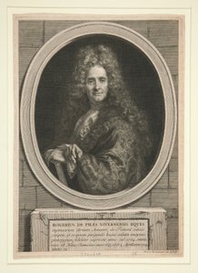 Cím nélkül (Roger de Piles portréja) alkotó: Bernard Picart