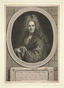 Cím nélkül (Roger de Piles portréja) alkotó: Bernard Picart