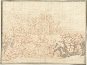 A De Witt testvérek testének megcsonkítása, 1672 alkotó: Bernard Picart