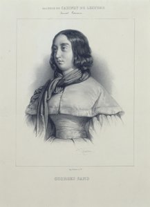 George Sand portréja.