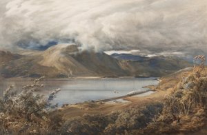 Észak-Wales, esetleg a Ffestiniog vasút egy szakasza (papíron wc)