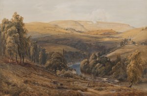 Dee völgye, Llangollen közelében (wc papíron)