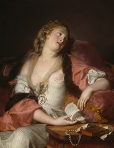 Lady Reading the Letters of Heloise és Abelard, c. 1780. alkotó: Bernard d