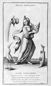 1757 februárjának ábrázolása