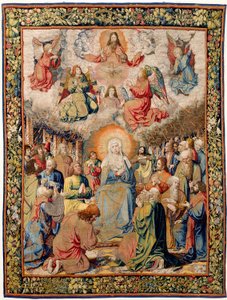 Flamand kárpit. Jézus szenvedése (Krisztus szenvedése vagy az Úr Pünkösd szenvedése). Nemzeti Örökség 10005817 sz.