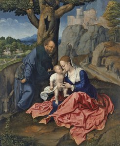 A többiek az egyiptomi repülésen alkotó: Bernard van Orley