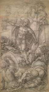 Krisztus feltámadása alkotó: Bernard van Orley