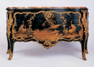 Komód, 1745 körül