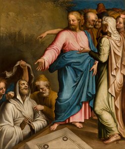 SS Sakramentum kápolna, déli oldal első szakasza, Bernardino Campi, Láb Levendula 1569