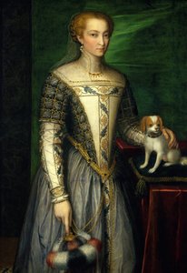 Női portré, 1560-as évek vége.