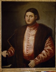 Portré egy férfi (Portré egy férfi). Bernardino Licinio festménye (1489 körül-1565 körül), olaj, vászon