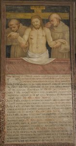 Krisztus szenvedése és keresztre feszítése, 1529 alkotó: Bernardino Luini