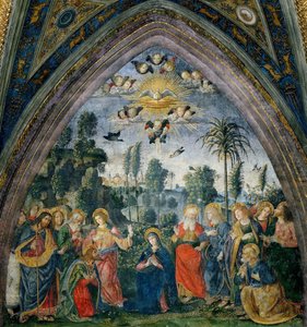 A Szentlélek leszállása Pünkösd, 1492-1495.
