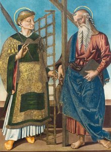 Szent Lőrinc és András, 16. század első negyede (olaj, tábla) alkotó: Bernardino di Mariotto