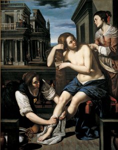 Bathsheba at Her Bath, 1637 körül