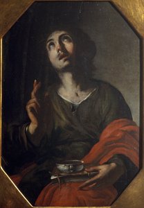 Szent János evangélista alkotó: Bernardo Cavallino