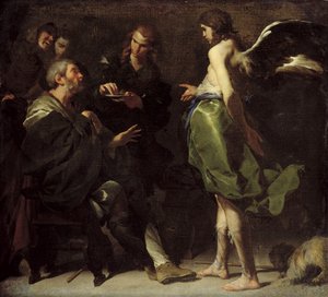 Az ifjú Tóbiás meggyógyítja vak apját, 1640 körül