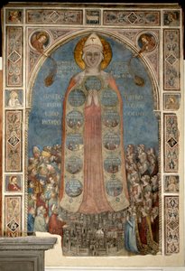 Madone de la Misericorde – Irgalmas Madonna (Az Irgalmas Madonna) Daddi, Bernardo (1290-1350)
