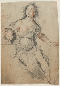 Allegorikus alak, c. 1635. alkotó: Bernardo Strozzi