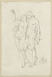 Ádám és Éva alkotó: Bernhard Schreuder (possibly)