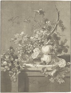 Gyümölcsös kosár alkotó: Bernhard Schreuder