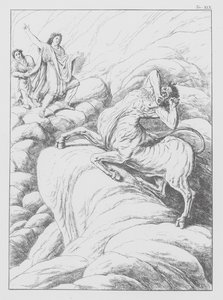 Dante Isteni komédiája, Inferno (Pokol), XIX. tábla (litográfia)
