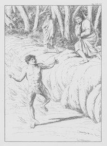 Dante Isteni komédiája, Inferno (Pokol), XXVII. tábla (litográfia)
