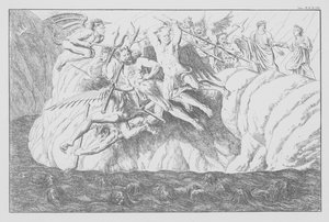 Dante Isteni komédiája, Inferno (Pokol), XXXIII. tábla (litográfia)