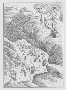 Dante Isteni komédiája, Inferno (Pokol), XXXI. tábla (litográfia)