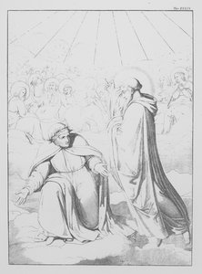 Dante Isteni komédiája, Paradiso (Mennyország), XXXIX. tábla (litográfia)