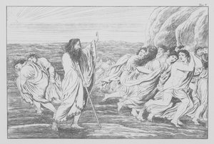 Dante Isteni komédiája, Purgatorio (Purgatórium), V. tábla (lithó)