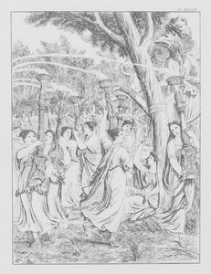 Dante Isteni komédiája, Purgatorio (Purgatórium), XXXIX. tábla (litográfia)