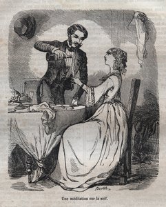 Meditáció a szomjúságról – Jean Anthelme Brillat Savarin (Brillat-Savarin) „La Physiologie du gout” című metszete