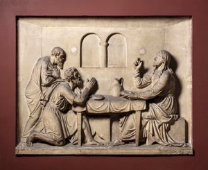 Krisztus Emmausban alkotó: Bertel Thorvaldsen