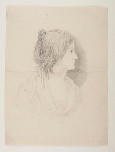 Női portré (Marie Puggaard?) alkotó: Bertel Thorvaldsen