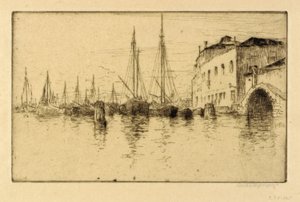 A Giudecca mentén, Velence