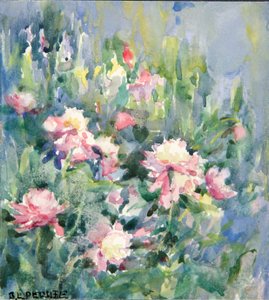 Virágok cím nélkül, 1916. alkotó: Bertha Eversfield Perrie