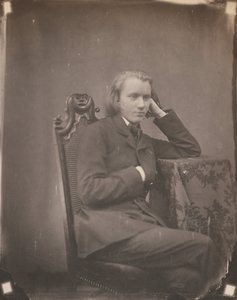 Johannes Brahms, Lipcse, 1853 (fotó) alkotó: Bertha Wehnert Beckmann