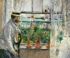 Eugene Manet (1834-92) a Wight-szigeten (olaj, vászon) alkotó: Berthe Morisot