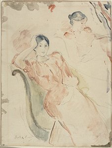 Jeanne Pontillon alkotó: Berthe Morisot